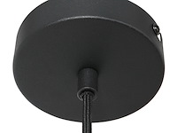 2x hanglamp carree, mexlite, 3379zw, zwart smoke, nieuw in doos - afbeelding 6 van  7