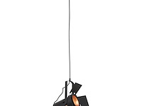 2x hanglamp carree mexlite, 3379zw, zwart smoke, nieuw in doos - afbeelding 7 van  7