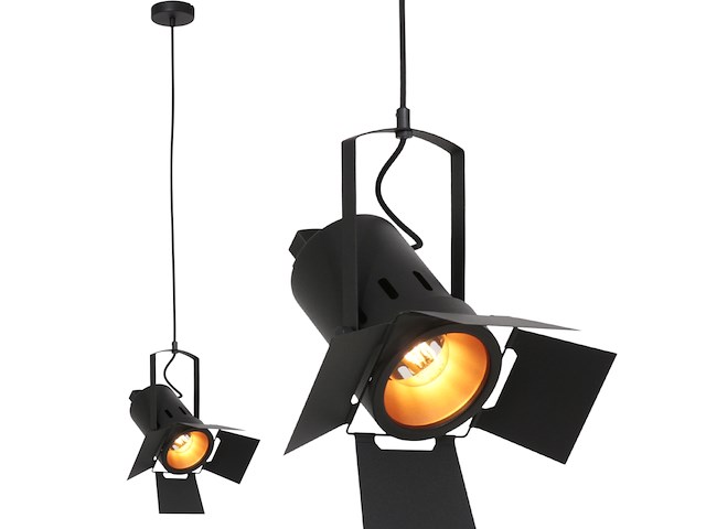 2x hanglamp carree, mexlite, 3379zw, zwart smoke, nieuw in doos - afbeelding 2 van  7