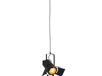 2x hanglamp carree, mexlite, 3379zw, zwart smoke, nieuw in doos - afbeelding 1 van  7
