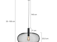 2x hanglamp cloud anne light, 3331zw, zwart, nieuw in doos - afbeelding 4 van  7