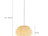 2x hanglamp grass anne light, 3819be, beige, naturel, bouwjaar 2025, nieuw in doos - afbeelding 4 van  8