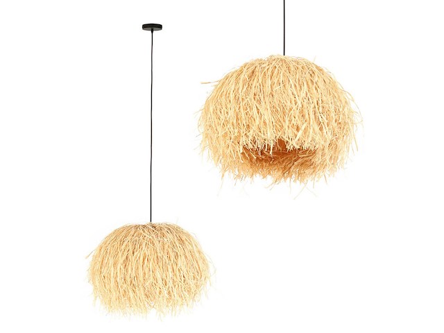 2x hanglamp grass anne light, 3819be, beige, naturel, bouwjaar 2025, nieuw in doos - afbeelding 1 van  8