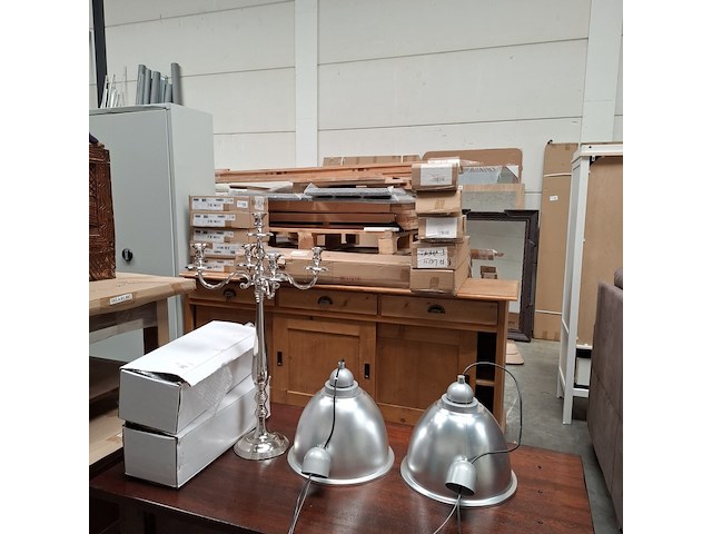 2x hanglamp met 2x kandelaar - afbeelding 1 van  7