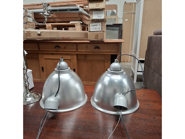 2x hanglamp met 2x kandelaar - afbeelding 2 van  7