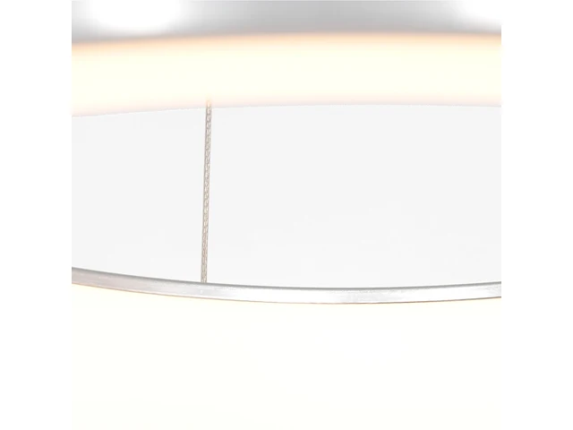 2x hanglamp rond 48cm, steinhauer, ringlede 2695zi, zilver, 2026 - afbeelding 5 van  5