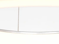 2x hanglamp rond 48cm, steinhauer, ringlede 2695zi, zilver, 2026 - afbeelding 4 van  5