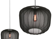 2x hanglamp sable 45cm anne light, 4191zw, zwart, nieuw in doos - afbeelding 1 van  6