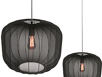 2x hanglamp sable 55cm steinhauer, 4192zw, zwart, bouwjaar 2025, nieuw in doos - afbeelding 1 van  6
