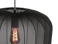2x hanglamp sable 55cm steinhauer, 4192zw, zwart, bouwjaar 2025, nieuw in doos - afbeelding 5 van  6