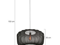 2x hanglamp sable 60 cm anne light, 4193zw, zwart, bouwjaar 2025, nieuw in doos - afbeelding 3 van  7