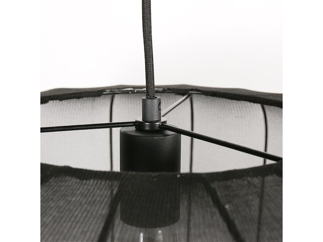 2x hanglamp sable 60cm anne light, 4193zw, zwart, nieuw in doos - afbeelding 5 van  6