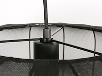 2x hanglamp sable 60cm anne light, 4193zw, zwart, nieuw in doos - afbeelding 5 van  6