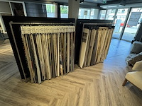 2x hangrek met gordijn stalen o.a.: jab, fischbacher en bm fabrics - afbeelding 2 van  9