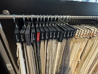 2x hangrek met gordijn stalen o.a.: jab, fischbacher en bm fabrics - afbeelding 6 van  9
