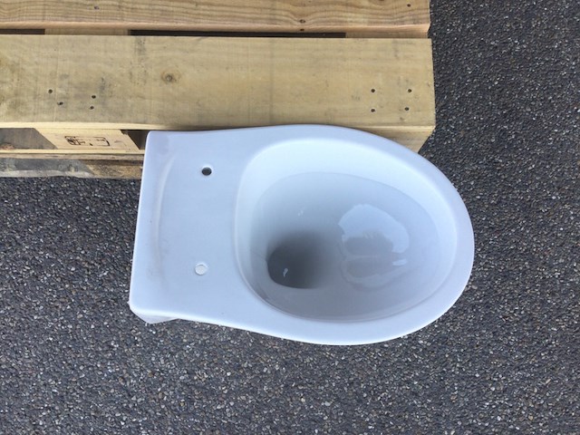 2x hangtoilet, zonder toiletbril, wit - afbeelding 3 van  5