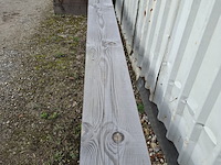 2x hardhouten balk met 3x reststuk - afbeelding 4 van  12