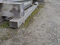 2x hardhouten balk met 3x reststuk - afbeelding 8 van  12