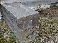 2x hardhouten balk met 3x reststuk - afbeelding 12 van  12