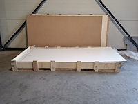 2x hdpl plaat, licht grijs - afbeelding 1 van  5