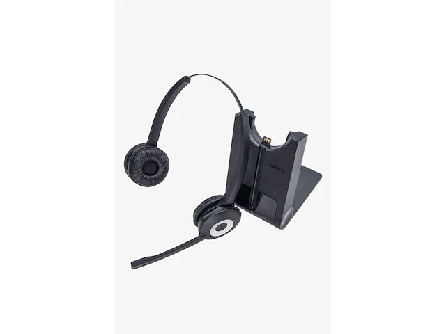 2x headset, jabra, pro 920 duo, zwart - afbeelding 1 van  2