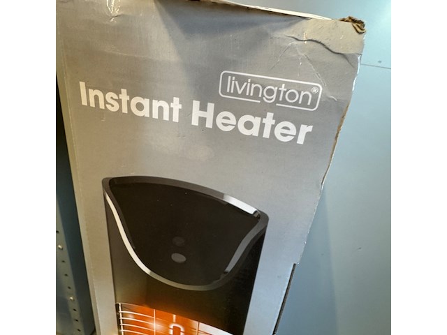 2x heater, livington, infrarood - afbeelding 4 van  5
