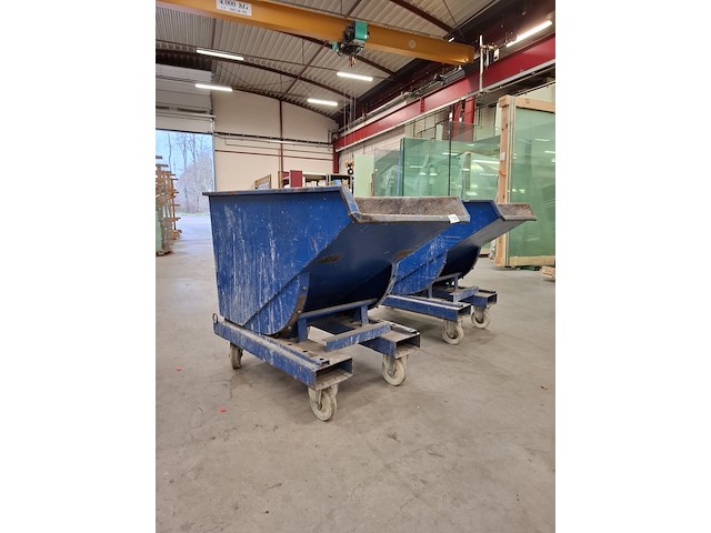 2x heftruck kiepbak - afbeelding 1 van  8