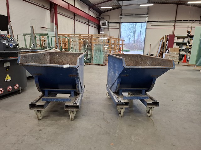 2x heftruck kiepbak - afbeelding 2 van  8