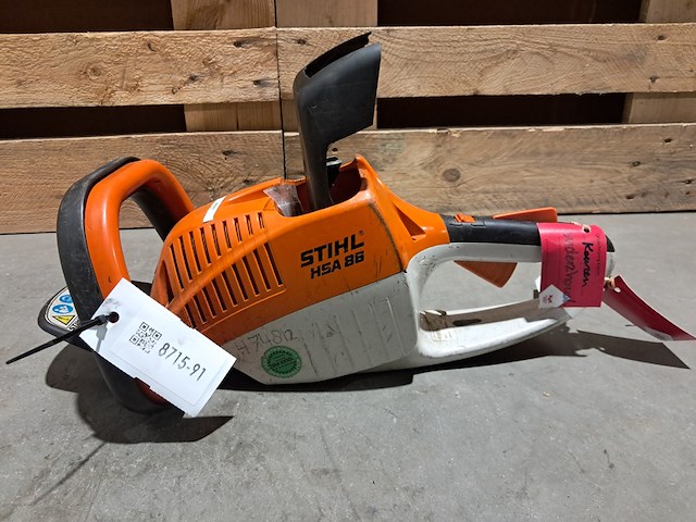2x heggenschaar, stihl, hsa 86 - afbeelding 3 van  17