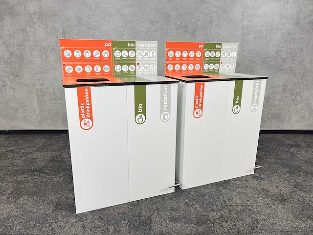 2x herena - sorteerprullenbak met voetpedaal - afbeelding 1 van  10