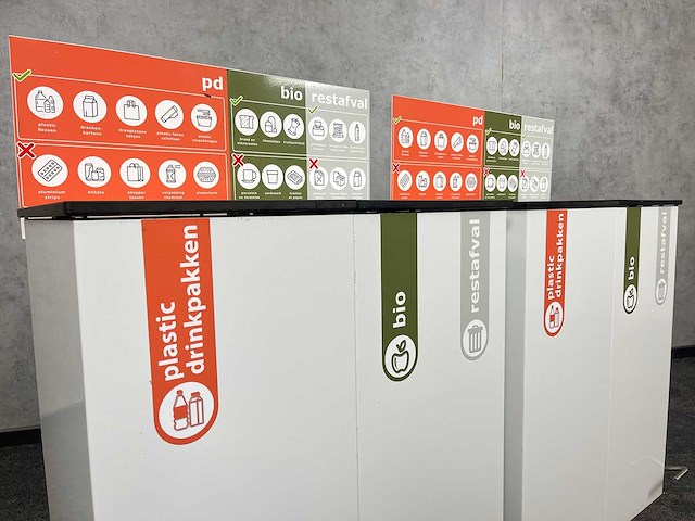 2x herena - sorteerprullenbak met voetpedaal - afbeelding 1 van  4