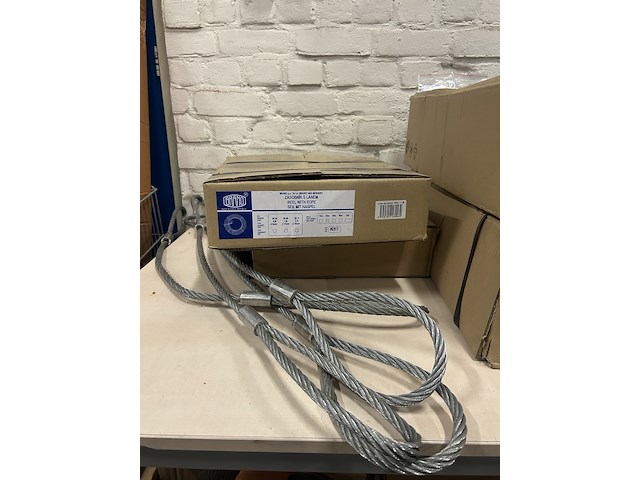 2x hijskabel met haspel 30,00/1,6t brano - afbeelding 5 van  7