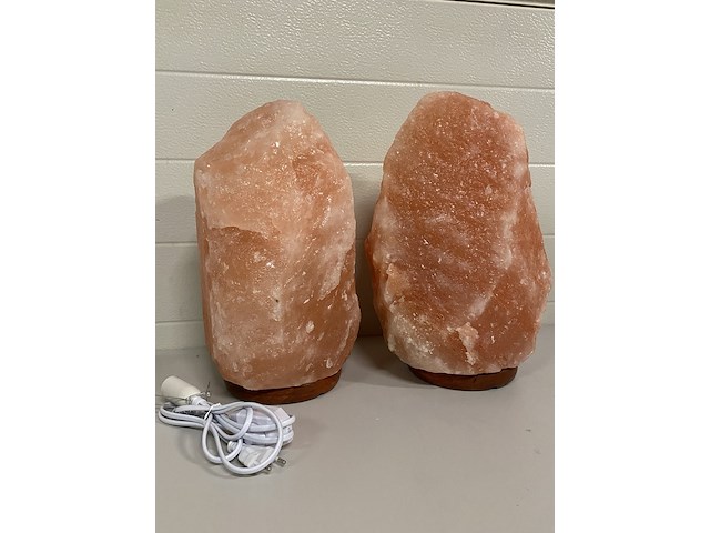 2x himalaya zoutlamp xl - afbeelding 1 van  4