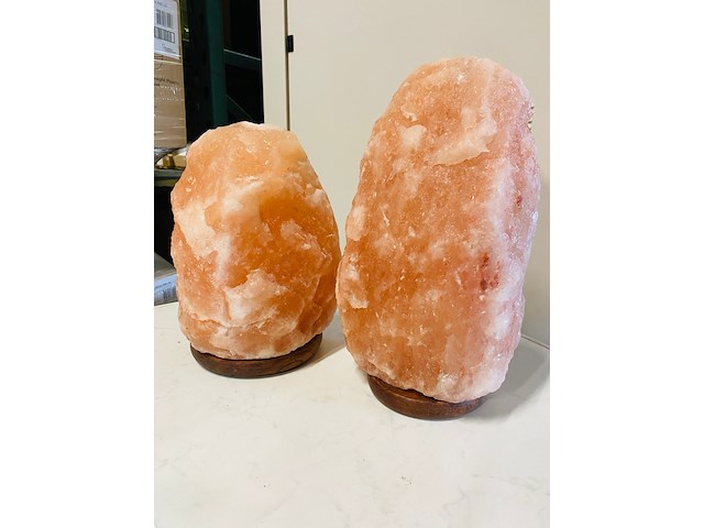 2x himalaya zoutlamp xl - afbeelding 2 van  7