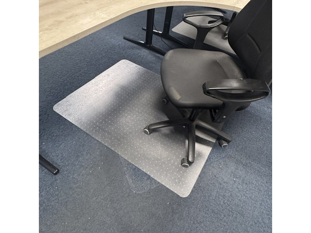 2x hoekbureau met bureaustoel, ahrend, mehes, eiken/zwart - afbeelding 7 van  7