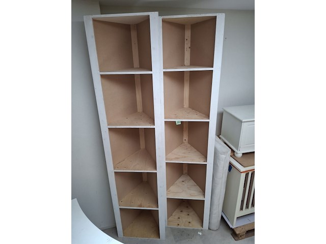 2x hoekkast 59 x 54 x 245 cm - afbeelding 2 van  3