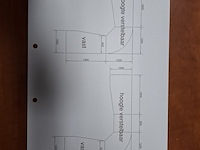 2x hoekopstelling bureau deels in hoogte verstelbaar - afbeelding 17 van  24