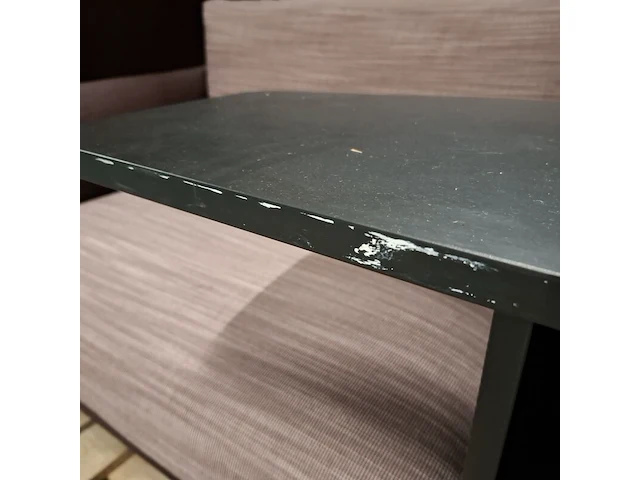 2x hoge boothbank met tafel, paars - afbeelding 6 van  7