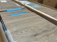 2x hoge kast 2 deuren 1 lade 39x36x180 cm, geberit, renova plan, noten hickory - afbeelding 2 van  7