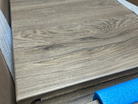 2x hoge kast 2 deuren 1 lade 39x36x180 cm, geberit, renova plan, noten hickory - afbeelding 4 van  7