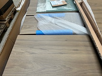 2x hoge kast 2 deuren 1 lade 39x36x180 cm, geberit, renova plan, noten hickory - afbeelding 6 van  7