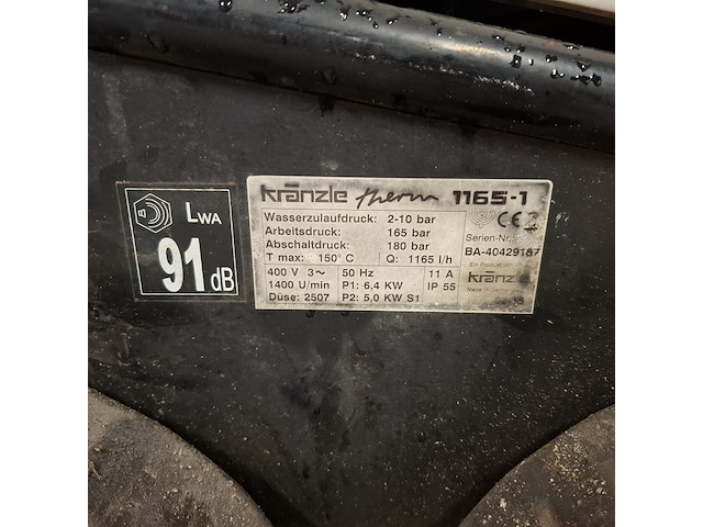 2x hogedrukreiniger en 1x compressor kränzle, eurom en aircraft - afbeelding 6 van  20