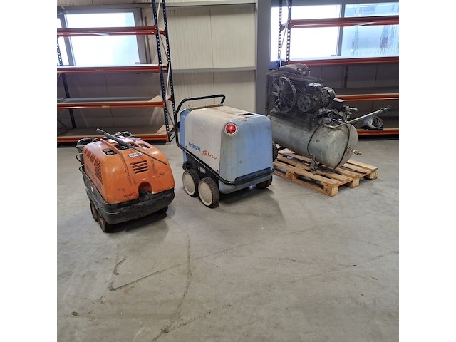 2x hogedrukreiniger en 1x compressor kränzle, eurom en aircraft - afbeelding 1 van  20