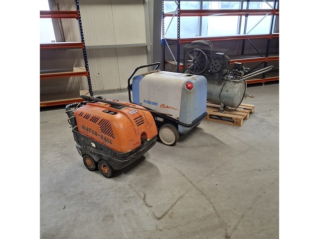 2x hogedrukreiniger en 1x compressor kränzle, eurom en aircraft - afbeelding 12 van  20