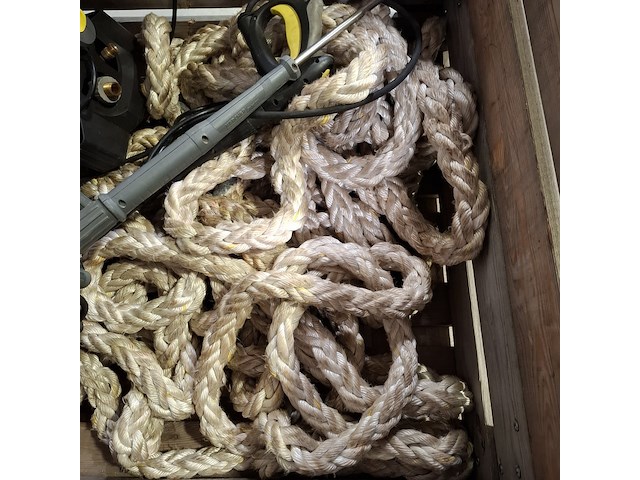 2x hogedrukreiniger en scheepstouw, o.a. kärcher, o.a. hd4/9 c - afbeelding 6 van  12
