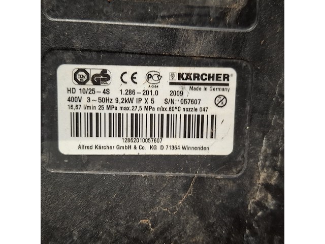 2x hogedrukreiniger, karcher, hd 10/25-4 s - afbeelding 10 van  18