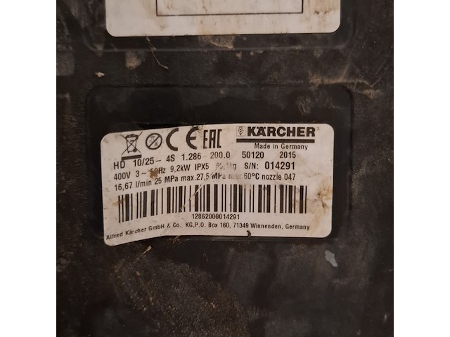 2x hogedrukreiniger, karcher, hd 10/25-4 s - afbeelding 18 van  18