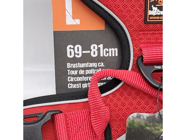 2x honden harnas, 69-81 cm, dogs creek - afbeelding 2 van  7