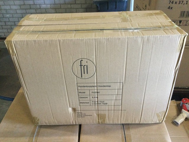 2x hondenloopplanken bolooo, fri, zwart/bruin - afbeelding 5 van  6