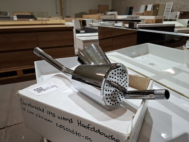 2x hoofddouche dornbracht, imo, chroom - afbeelding 1 van  4